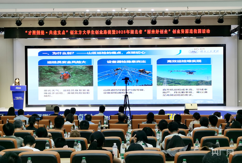 湖北“源来好创业”进校园 项目路演展创业